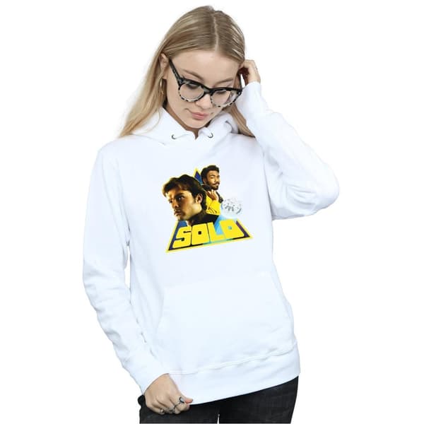 Star Wars Womens/Ladies Solo Retro Triangle Hoodie