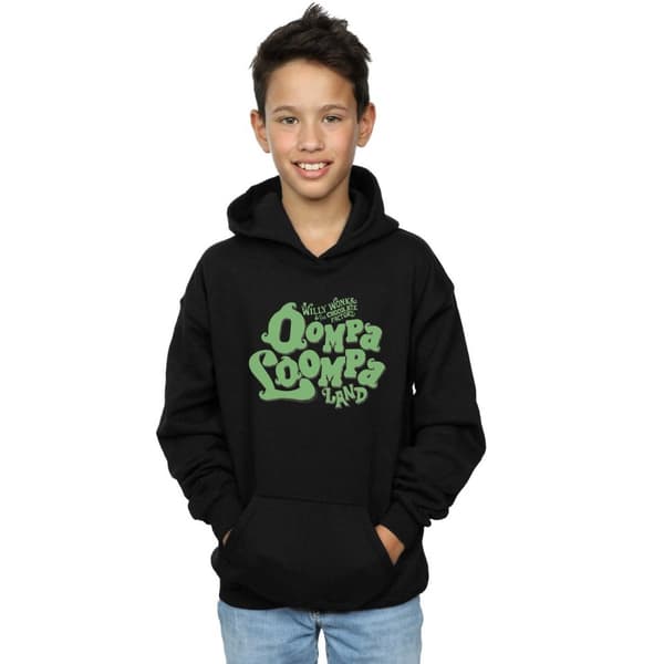 Willy Wonka And The Chocolate Factory Pojkar Oompa Loompa Land Hoodie