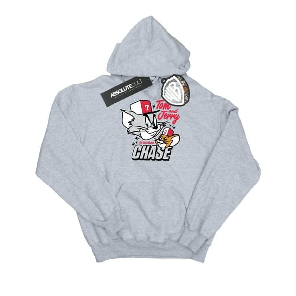 Tom And Jerry Girls Cat & Mouse Chase Hoodie