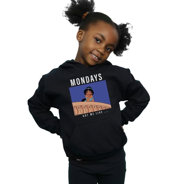 Disney Princess Girls Jasmine Mondays Got Me Like Hoodie