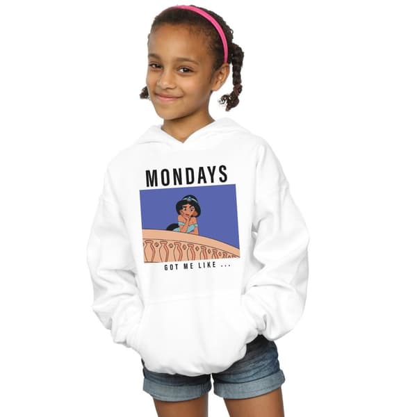 Disney Princess Girls Jasmine Mondays Got Me Like Hoodie