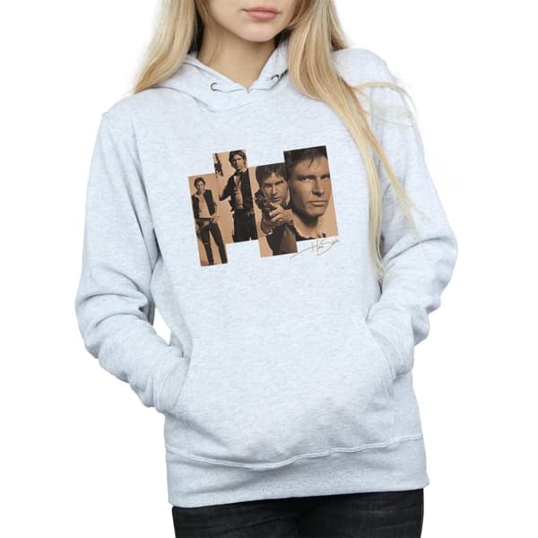 Star Wars Womens/Ladies Han Solo Photoshoot Hoodie