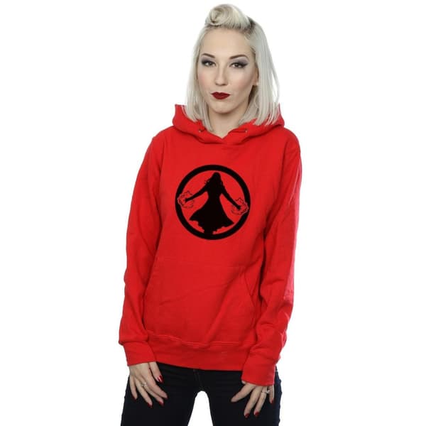 Marvel Huvtröja med Scarlet Witch-symbol för kvinnor/damer