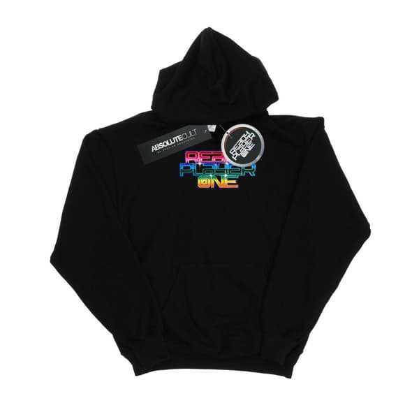 Ready Player One Girls Rainbow Logo Hoodie