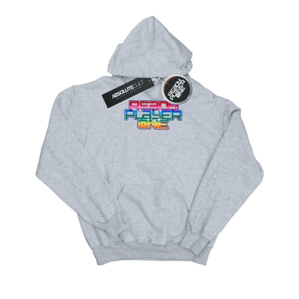 Ready Player One Girls Rainbow Logo Hoodie