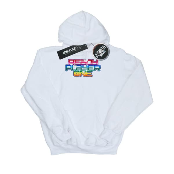 Ready Player One Girls Rainbow Logo Hoodie