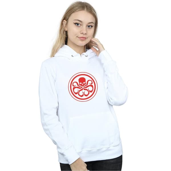 Marvel Kvinnor/Ladies Hydra Logo Hoodie