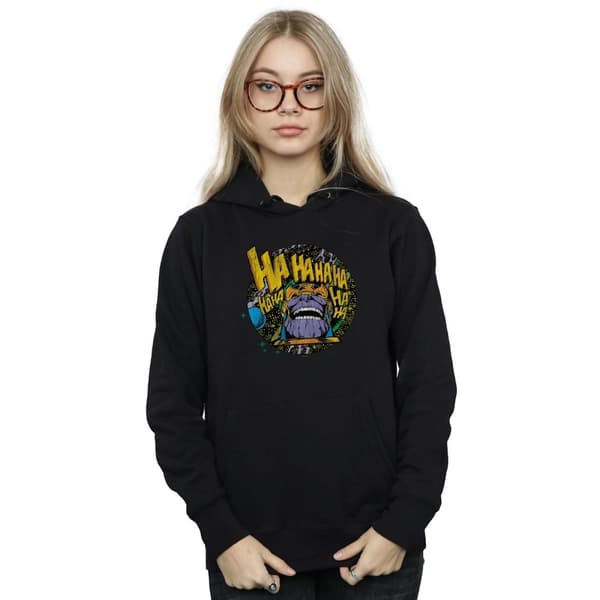 Marvel Kvinnor/Ladies Thanos Laughs Hoodie