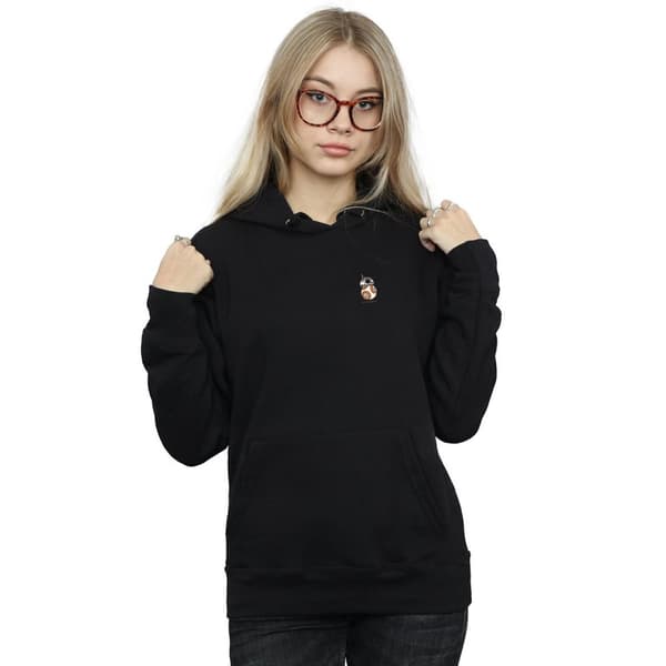 Star Wars Womens/Ladies The Force Awakens BB-8 Chest Print Hoodie