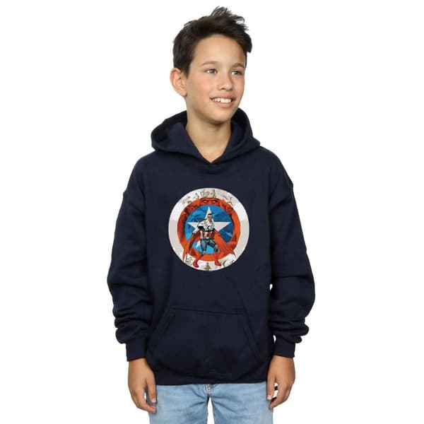 Marvel Pojkar Captain America Sam Wilson Shield Hoodie