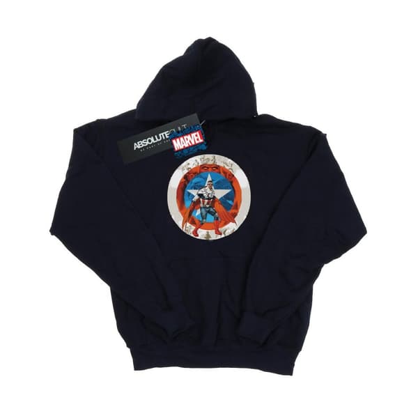 Marvel Pojkar Captain America Sam Wilson Shield Hoodie