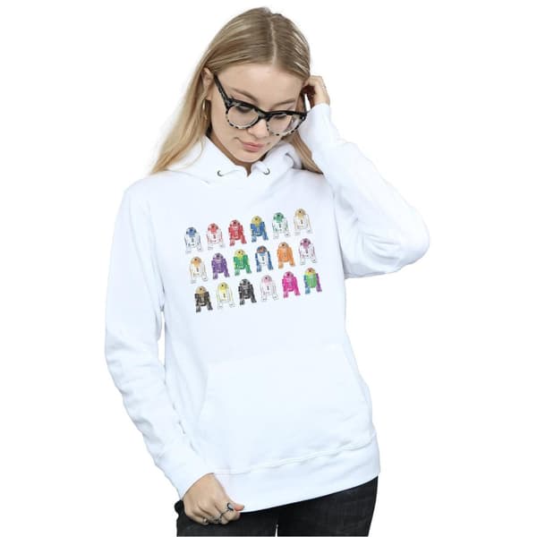 Star Wars Womens/Ladies R2 Units Hoodie