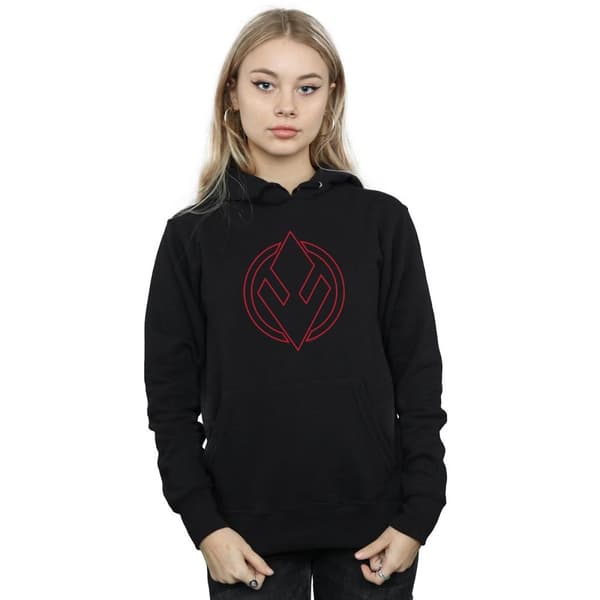 Star Wars Womens/Ladies The Rise Of Skywalker Sith Order Insignia Hoodie
