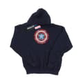 Miniatyrbillede 1 af 3: Marvel Girls Captain America Pixelated Shield Hoodie