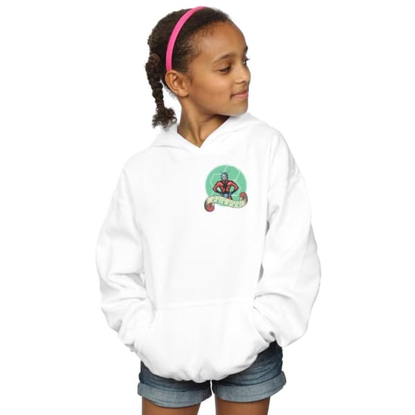 Marvel Girls Ant-Man Tattoo Breast Print Hoodie