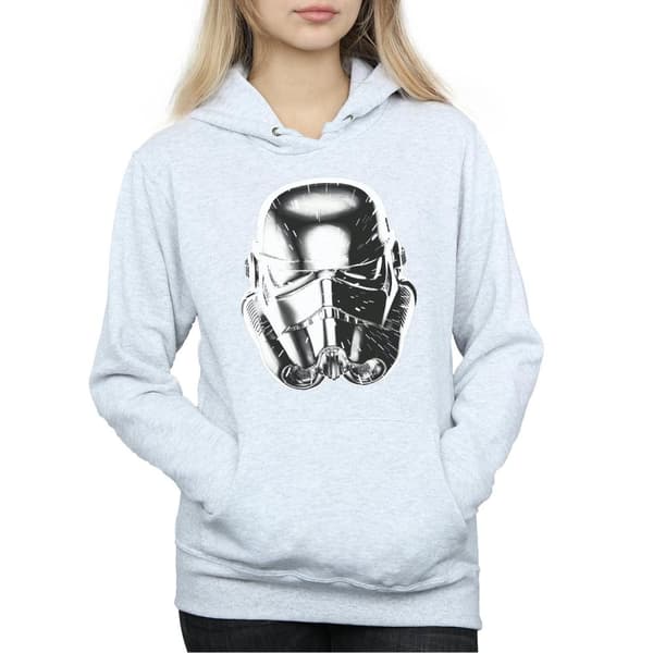Star Wars Womens/Ladies Stormtrooper Warp Speed Helmet Hoodie