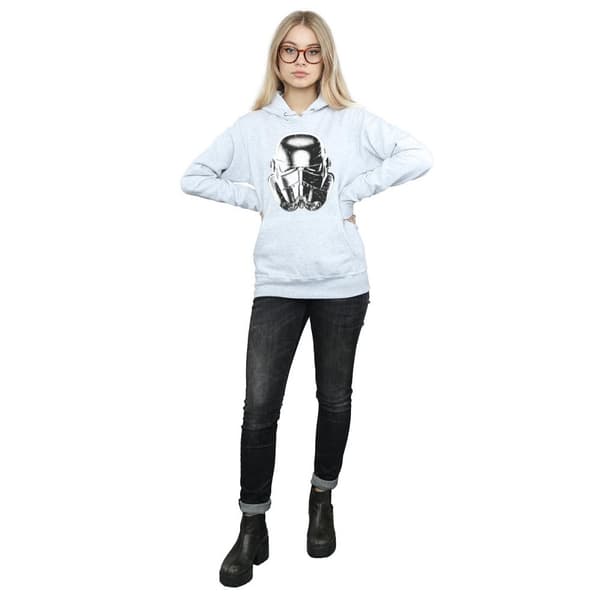Star Wars Womens/Ladies Stormtrooper Warp Speed Helmet Hoodie