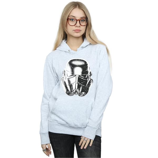 Star Wars Womens/Ladies Stormtrooper Warp Speed Helmet Hoodie