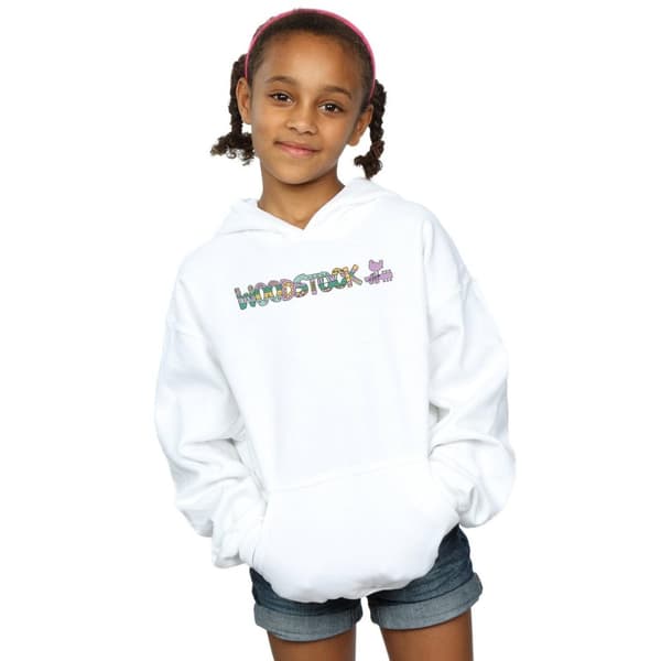 Woodstock Girls Aztec Logo Hoodie