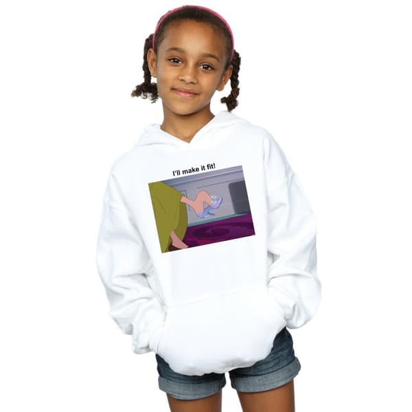 Disney Princess Girls I´ll Make It Fit Hoodie