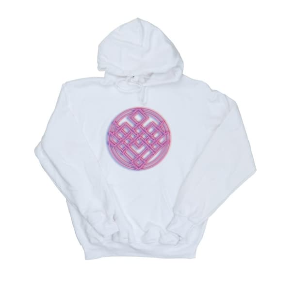 Marvel Girls Shang-Chi And The Legend Of The Ten Rings Neon Icon Hoodie White 12-13 Years