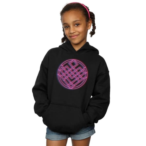 Marvel Girls Shang-Chi And The Legend Of The Ten Rings Neon Icon Hoodie