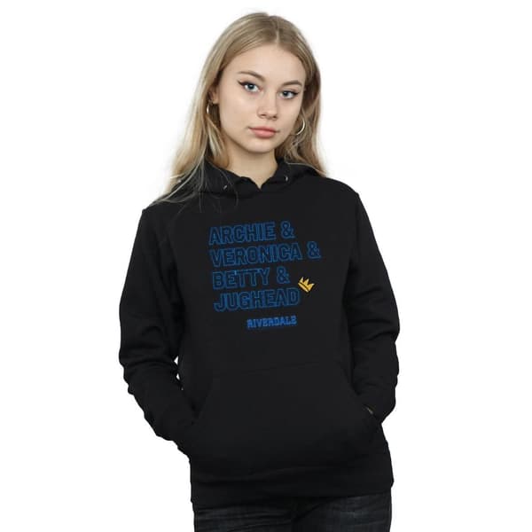 Riverdale Womens/Ladies Character Names Hoodie