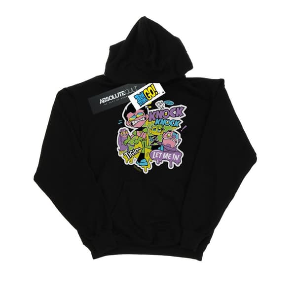 DC Comics Huvtröja för damer/kvinnor Teen Titans Go Knock Knock