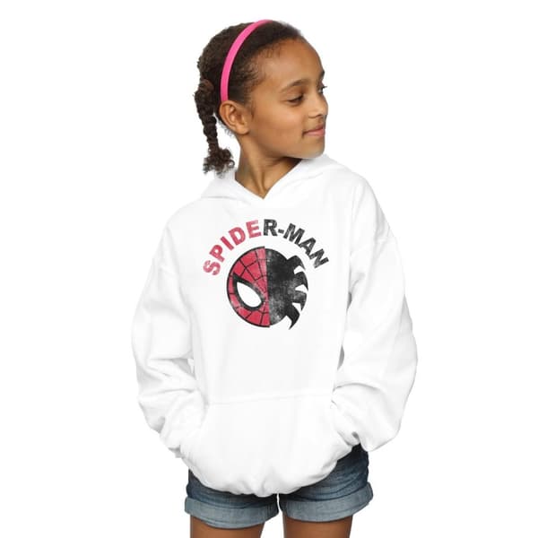 Marvel Girls Spider-Man Classic Split Hoodie