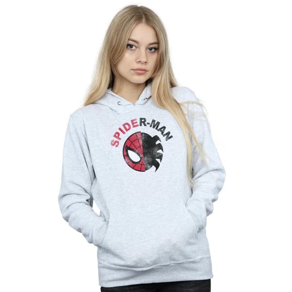 Marvel Womens/Ladies Spider-Man Classic Split Hoodie