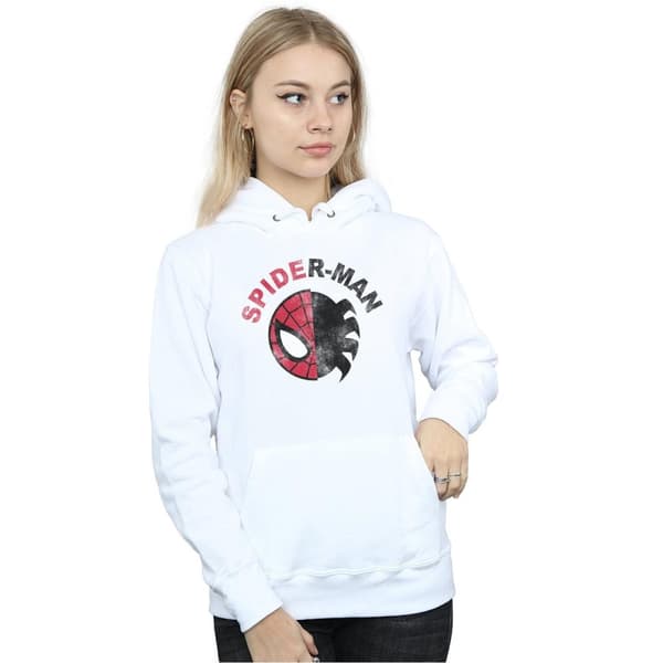 Marvel Womens/Ladies Spider-Man Classic Split Hoodie