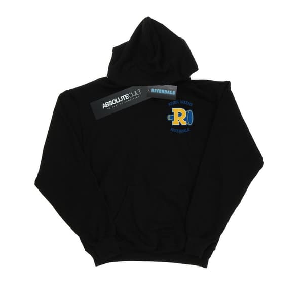 Riverdale Loudhaler - Huvtröja med brösttryck för damer/damer Black XXL