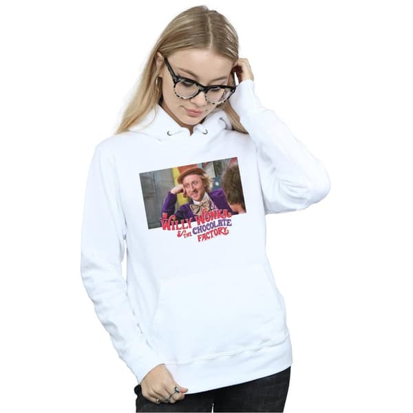 Willy Wonka And The Chocolate Factory Womens/Ladies Condescending Wonka Hoodie