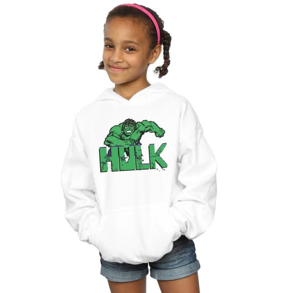 Marvel Girls Hulk Pixelated Hoodie