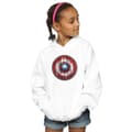 Miniatyrbilde 2 av 3: Marvel Girls Captain America Wooden Shield Hoodie