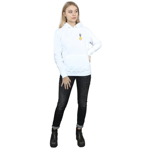 Disney Princess Womens/Ladies Snow White Chest Hoodie