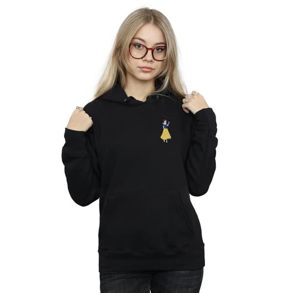Disney Princess Womens/Ladies Snow White Chest Hoodie