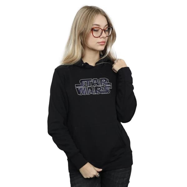 Star Wars Womens/Ladies Hyperspace Logo Hoodie