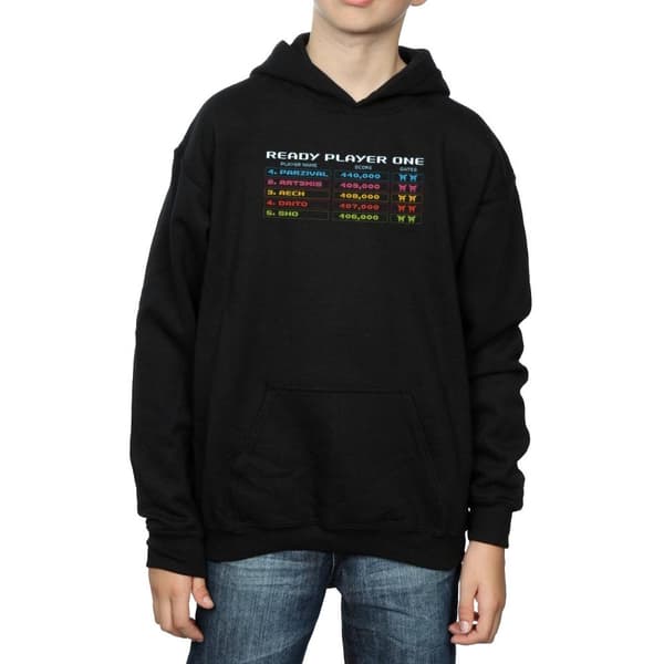 Ready Player One Boys 8-Bit Scoreboard Hoodie