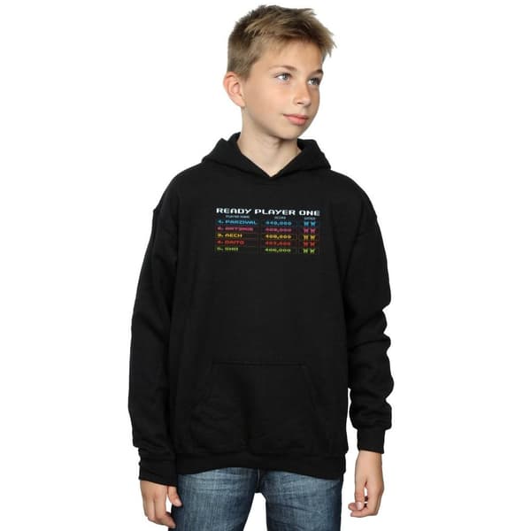Ready Player One Boys 8-Bit Scoreboard Hoodie