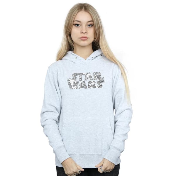 Star Wars Ornamental Logo - huvtröja - dam/dam