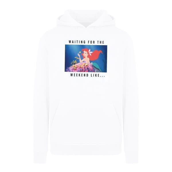 Disney Princess Girls Ariel Waiting For The Weekend Hoodie