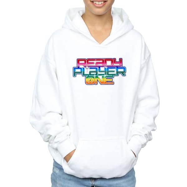 Ready Player One Boys Rainbow Logo Hoodie