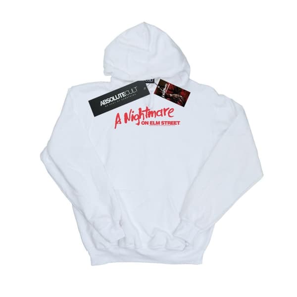 A Nightmare On Elm Street Womens/Ladies Red Logo Hoodie