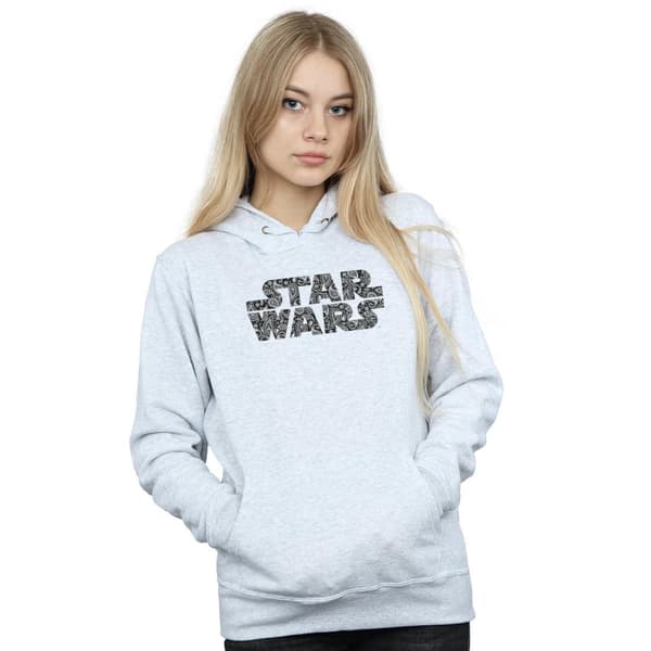Star Wars Huvtröja med Paisley-logga för damer/damer