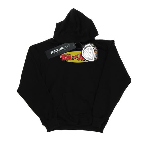 Tom And Jerry Inline Logo Hoodie - dam/dam