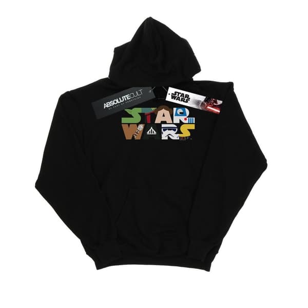 Star Wars Womens/Ladies Character Logo Hoodie