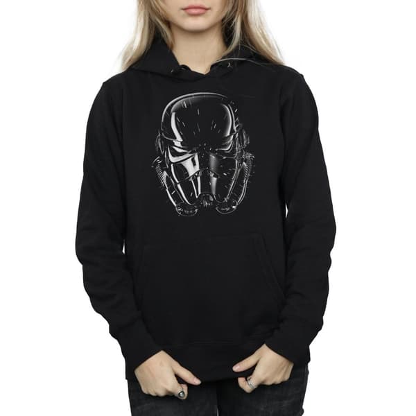 Star Wars Womens/Ladies Stormtrooper Hyper Drive Helmet Hoodie