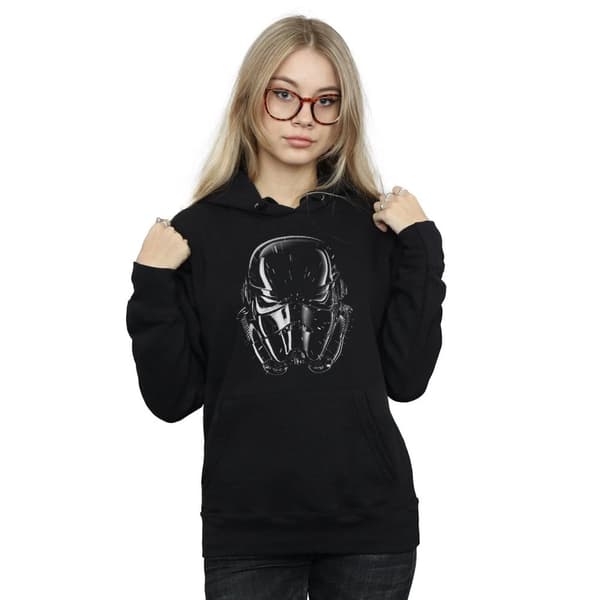 Star Wars Womens/Ladies Stormtrooper Hyper Drive Helmet Hoodie