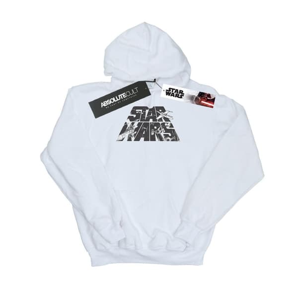 Star Wars Kvinnor/Ladies Logo Space Sketch Hoodie